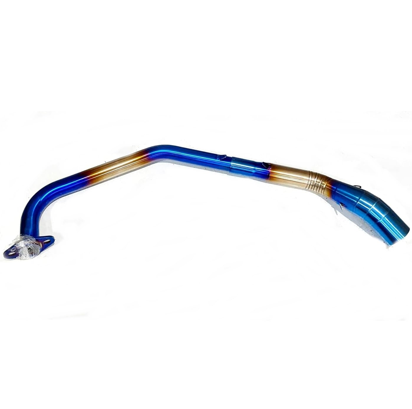 Amazon | YZF-R15 V1.V2 焼き色 ブルーエキゾーストパイプ フルエキ化