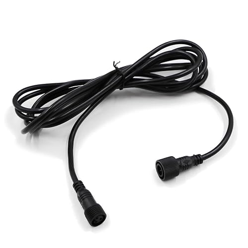 Miniatura 2 de Cable de cable de extensión de 6.6FT para la barra ligera estroboscópica del vehículo LED del asesor de tráfico de advertencia del LED