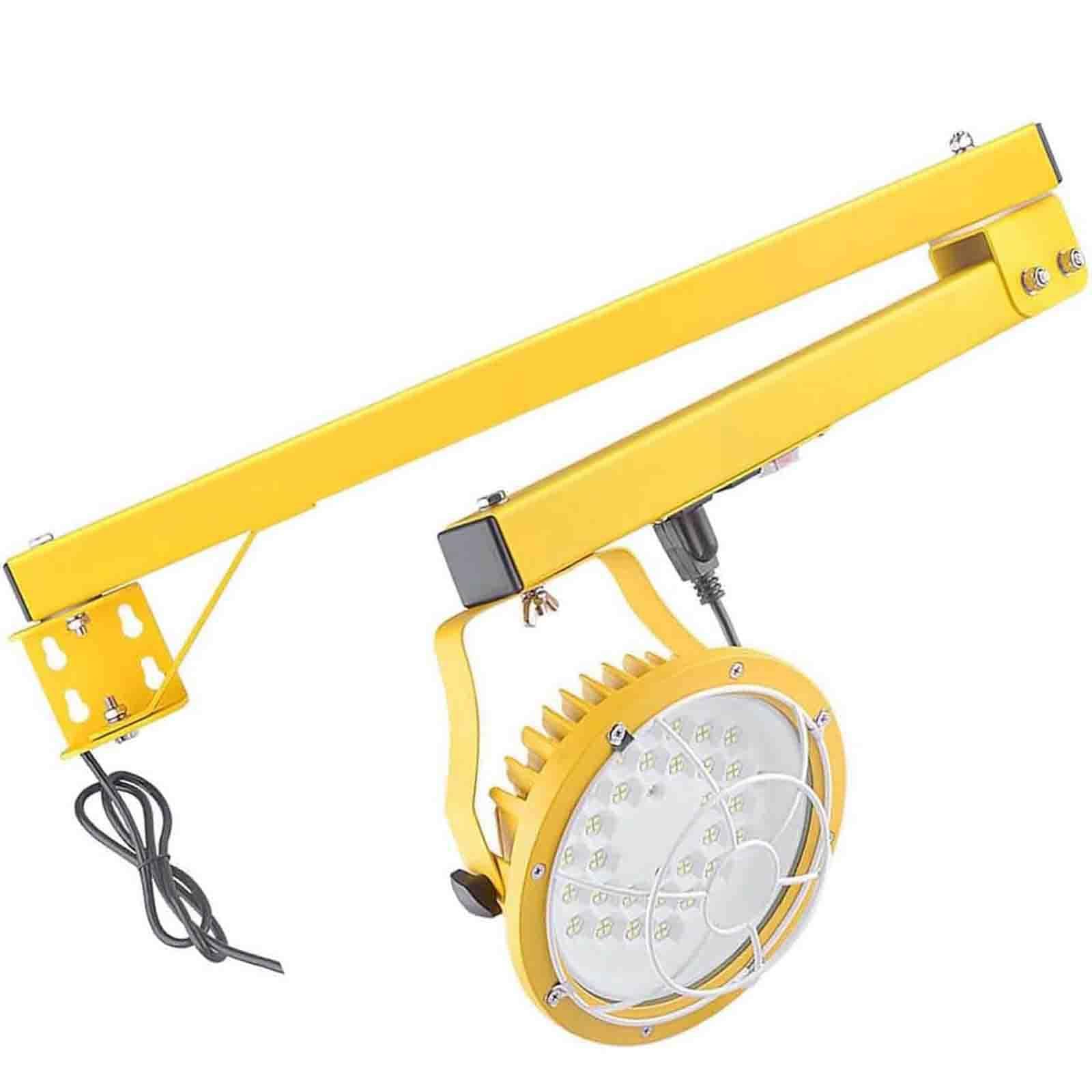PixCy Heavy-Duty Wall Mount Dock Work Light,6500lm High Brightness 50W