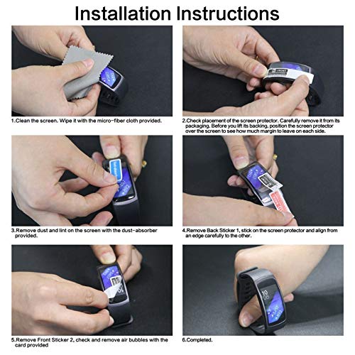 Image of YOUkei TPU Screen Protector For Tobi Robot Smartwatch (Transparent) Full Screen Coverage With Easy Installation Kit, Pack Of 6