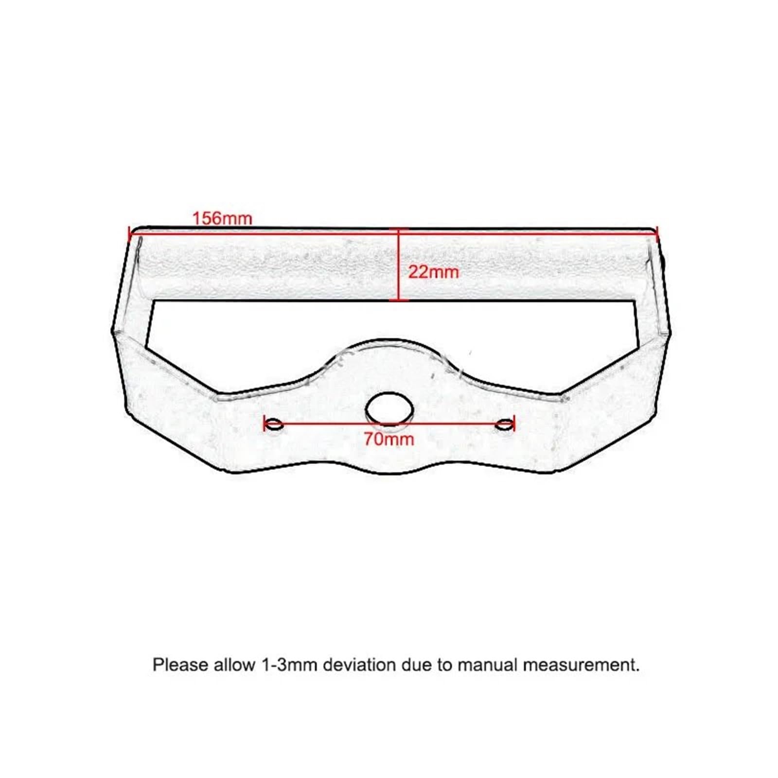 Soporte Navegación GPS Soporte Navegación para Motocicleta, Soporte para Teléfono Barra Delantera Soporte para CBR600RR CBR600 RR para CBR 600RR para CBR 600 RR 2021-2023 Soporte para Navegación GPS