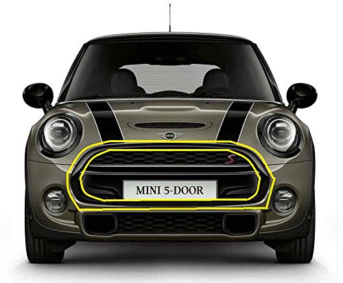 7449207 Original F55 F56 Front Grill Cover for Piano Glossy Black 