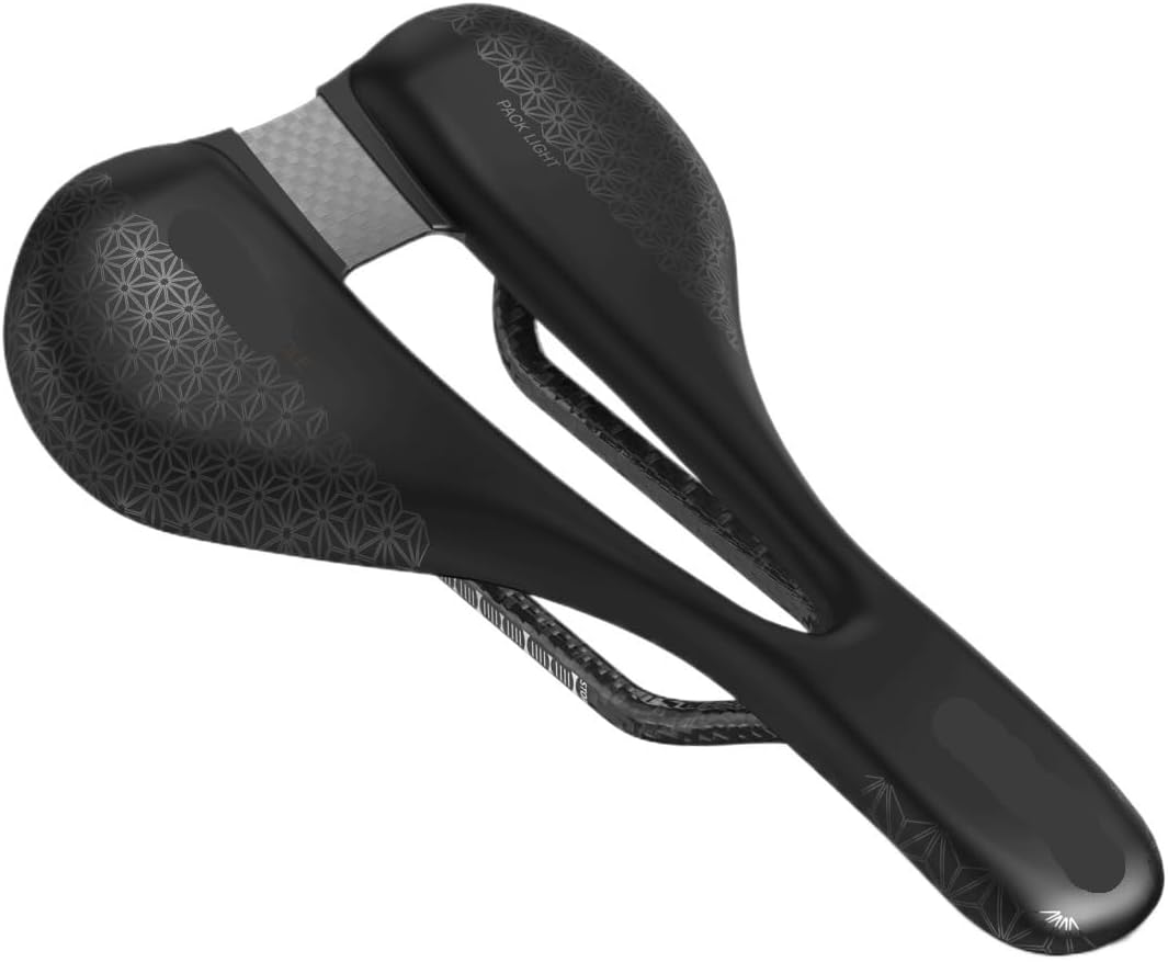 Lightweight Full Carbon Fiber Bicycle Saddle Set 5D 6D 7D Bike Accessories for Road Mountain Bike