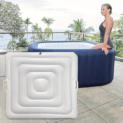 Housse de gonflable universelle coussin carré pour spa et isolation thermique - 5