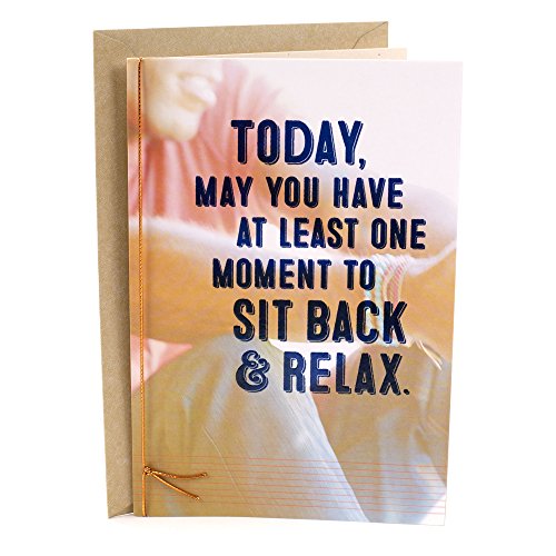 Hallmark Mahogany Father's Day Card (Sit Back and Relax)