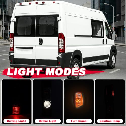 Right Tail Light Without Circuit Compatible With 2010-2023 Ram Promaster by MiKaFex - Used condition - Image 3