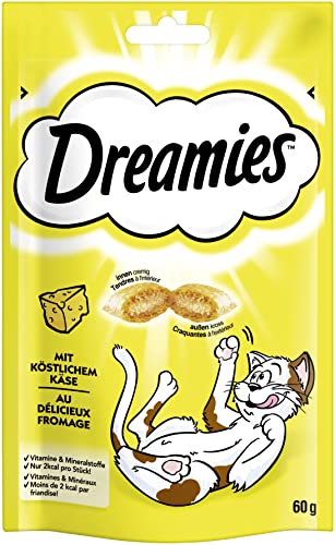 Dreamies Treats Cats Crave with Cheese, 60g