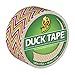 Duck Brand 280978 Printed Duct Tape, Zig Zags, 1.88 Inches x 10 Yards, Single Roll