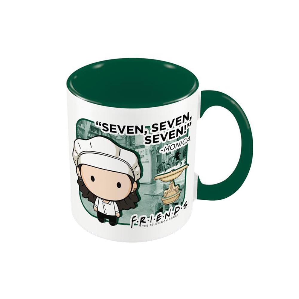 Friends - Monica Chibi - Green Inner C Mug