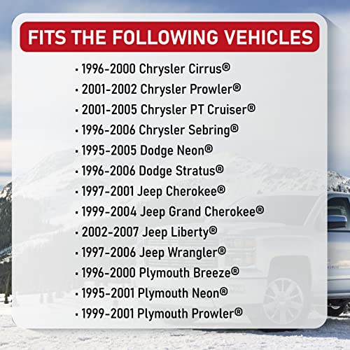 Ignition Switch Actuator Pin - Replaces 4690492Ab, 4664099, 924-704, 924704 - Compatible With Chrysler, Dodge, Jeep & Plymouth Vehicles - Wrangler, Liberty, Grand Cherokee, 95-05 Neon, Pt Cruiser #TOP4