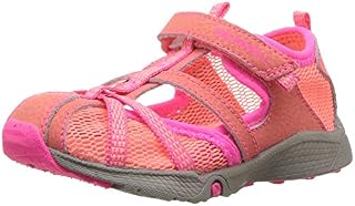 Merrell girls Hydro Monarch Water Sandal, Coral 2.0, 10 M US Toddler