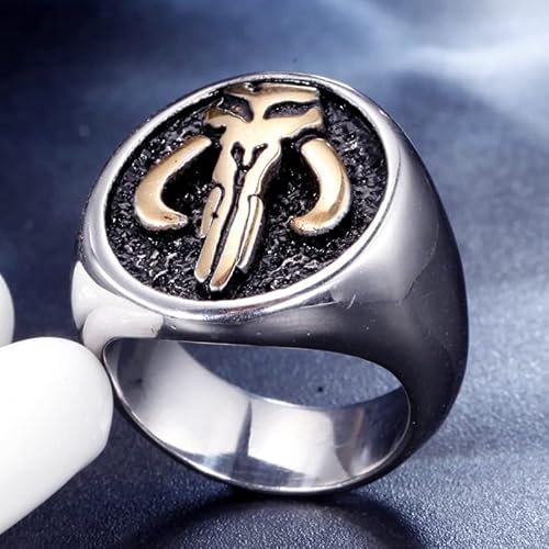 ZMY Home Stainless Steel Rings Mythosaur Signet Ring (10)