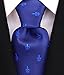 Scott Allan Fleur De Lis Tie | Navy Tie for Men | Dark Blue Neckties