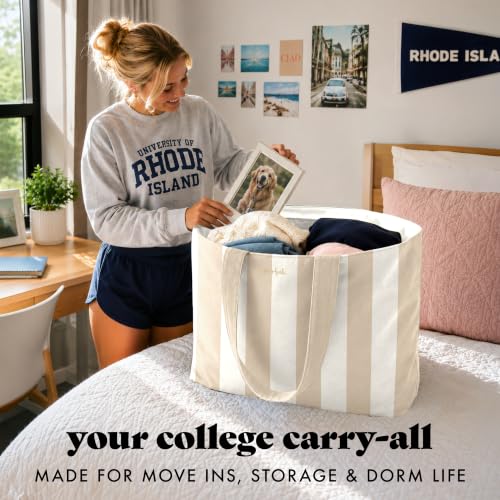 Image of Fit & Fresh All The Things XL Beach Bag for Women, Oversized Travel Tote