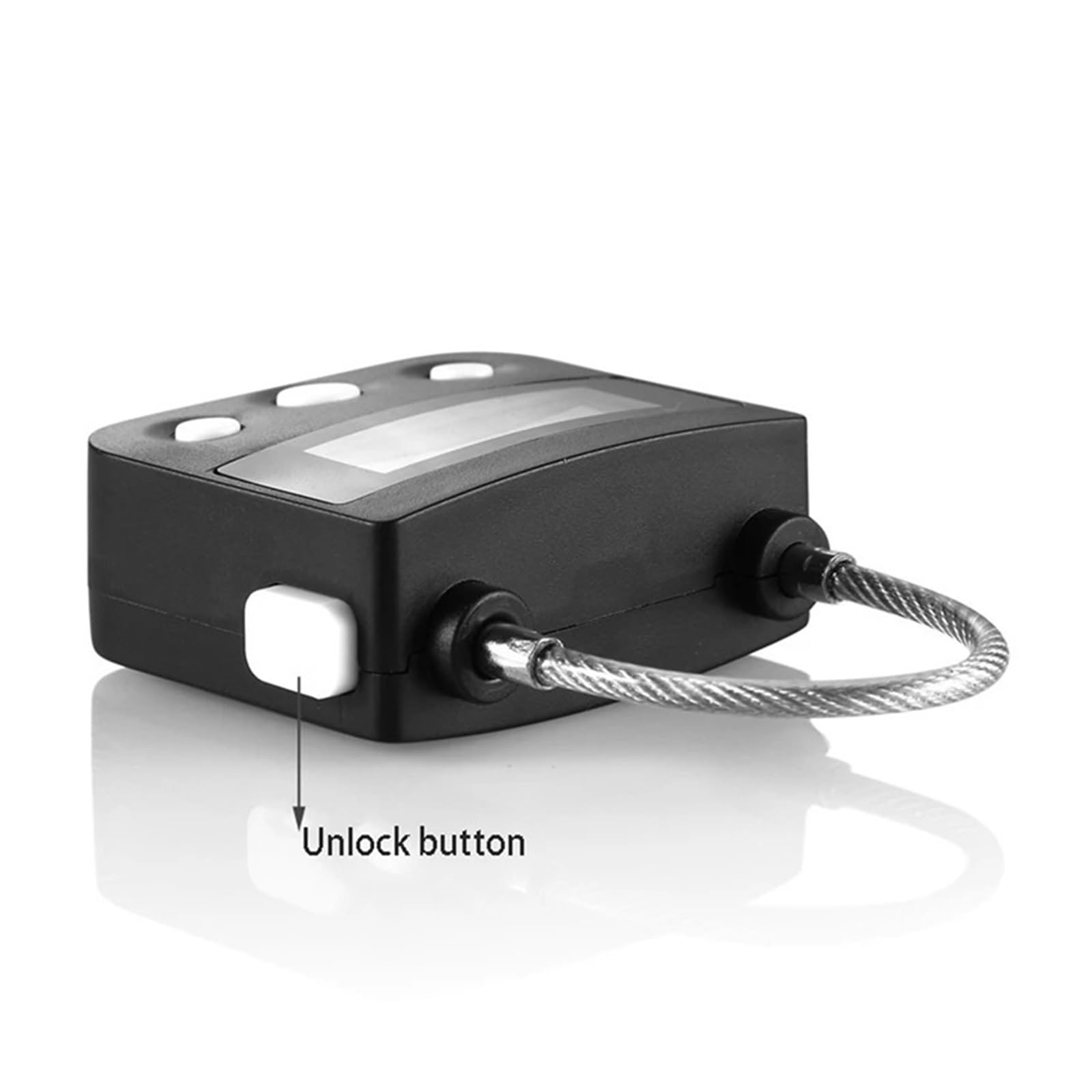 Inteligentny zamek do drzwi, Elektroniczna blokada czasowa Odliczanie tymczasowej blokady czasowej Ładowalna bezpieczeństwa do użytku domowego