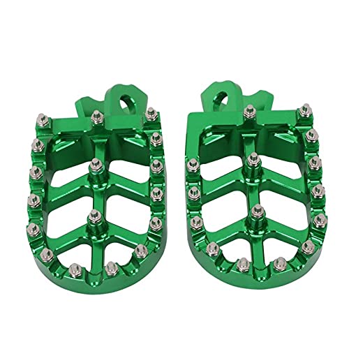 Repose-Pieds Moto Antidérapants Grip Maximal pour Pédales Kawasaki KLX150 Modèles 2015-2018