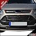 Produktbild Für Transit Tourneo Custom 2013-2017 Chrom Edelstahl Grilleisten Kühler Grill