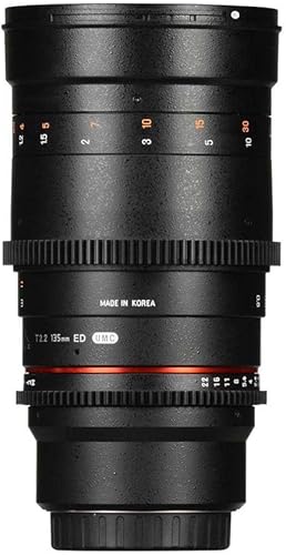 Miniatura 7 de Rokinon Cine DS 5.315 in T2.2 ED UMC Teleobjetivo Cine lente para cámaras réflex digitales Canon EF