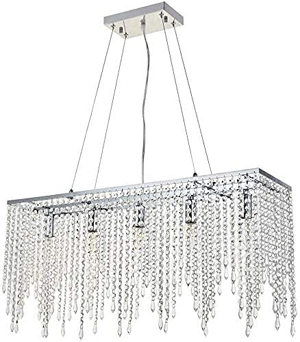 Luminaire suspendu en cristal pour salle à manger et salon