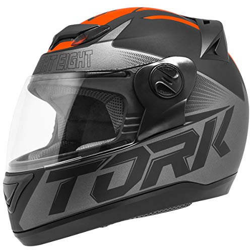 Pro Tork Capacete Evolution G7 Fosco 60 Preto/Laranja