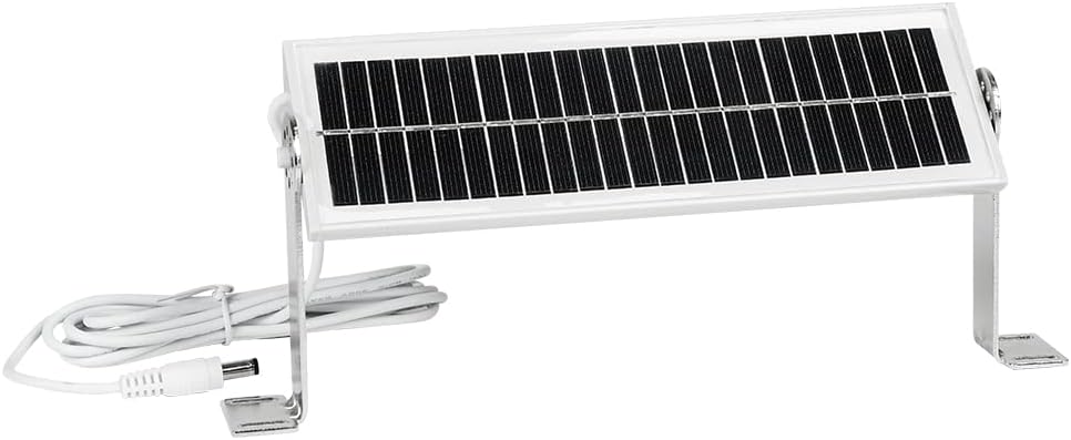 Solar Panel Charger 12V for Motorized Battery Blind/Shade Motors Motorized Window Roller Shades Electric Smart Roller Blinds/Shades (12V-1.8W)