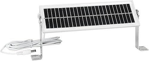 Cargador de panel solar de 12 V para motores motorizados de persianasombra, persianas enrollables eléctricas inteligentes (12 V-1.8 W)