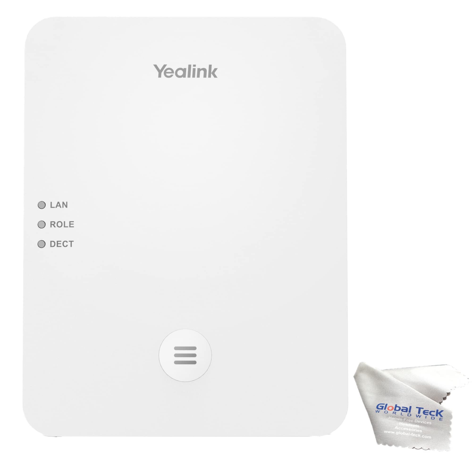 Yealink W80DM VoiP Gateway - DECT Multi-Cell System Base for Scalable, Reliable Wireless Communications Deployments, Global Teck Microfiber