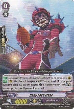 Cardfight!! Vanguard TCG - Baby Face Izaac (BT10/102EN) - Booster Set 10: Triumphant Return of the King of Knights