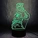 Produktbild 3D Spielcharakter Optische Illusions LampeNachttischlampe Für Kinder 7 Farben Touch-Schalter Led Nachtlicht Für Schlafzimmer Home Decoration Geburtstag Weihnachten Valentine Geschenk