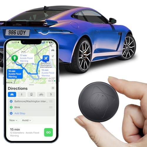 GPS Tracker for Vehicles,Car GPS Tracker Portable Real Time Magne...