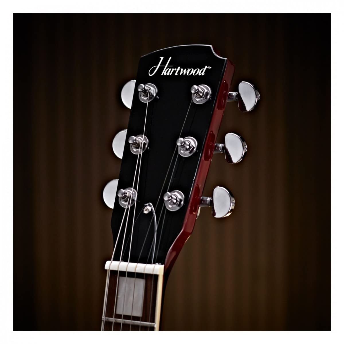 SemiAkustikgitarre Full Size Hartwood Revival Rot