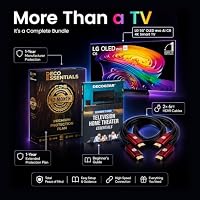 LG 55-Inch OLED evo AI 4K C6 Series Smart TV (2026) a11 AI Processor Gen3, Dolby Vision, Dolby Atmos, HDR10, 165Hz, AI Super Upscaling 4K OLED55C6PUA Bundle with Deco Essentials Protection +Guidebook — image 8