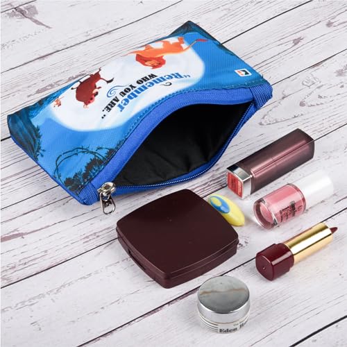 Image of Kuber Industries Pack of 4 Pencil Pouch | Square Stationary Pouch | Pen-Pencil Box for Kids | School Geometry Pouch | Pencil Utility Bag | Disney Pencil Organizer | Red & Blue