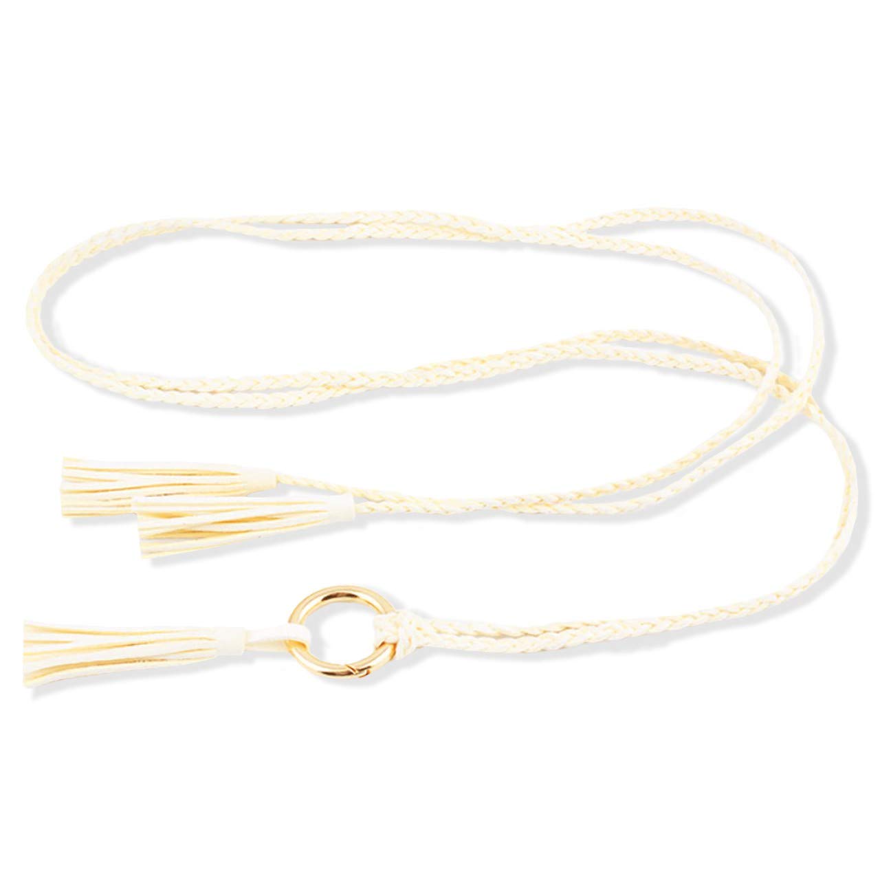 ホワイト編み込みレザーベルト Amazon.co.jp: WHITE FANG(ホワイトファング) レザー ベルト 細