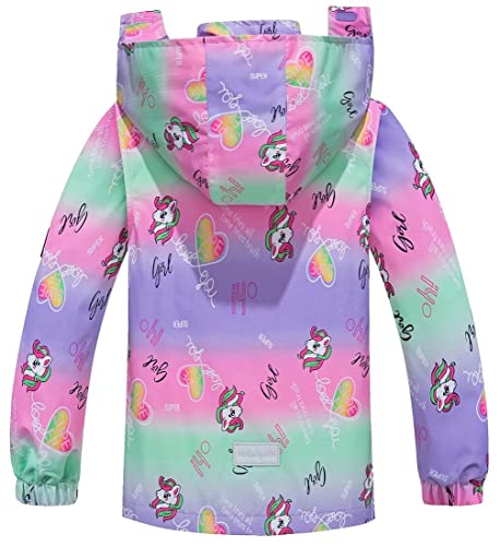 Girls Boys Light Jackets Kids Raincoat Waterproof Hooded Breathable Windbreakers Outerware Softshell2