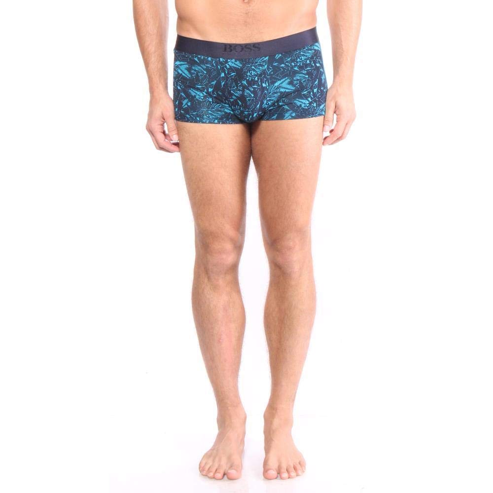 Hugo Boss Microprint Trunks Underwear S Blue Men