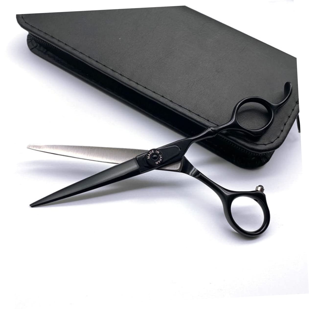 Beavorty 5piezas Tijeras De Peluquería Tijeras Para Cortar Pelo Profesional Mango Ergonómico Herramientas De Kit De Peine Accesorios De Barbero Con Bolsa De Almacenamiento