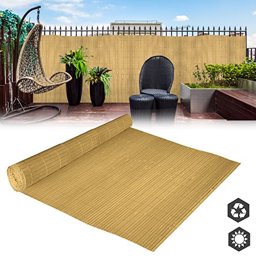 Weidear Sichtschutzzaun 1,2x15,2 M – Schattenstoff 160 G/m² Mit Ösen & Kabelbindern