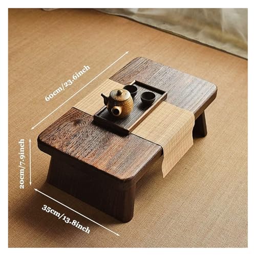 Table basse pliante japonaise éliminez l'encombrement avec ce support PC en bois zen