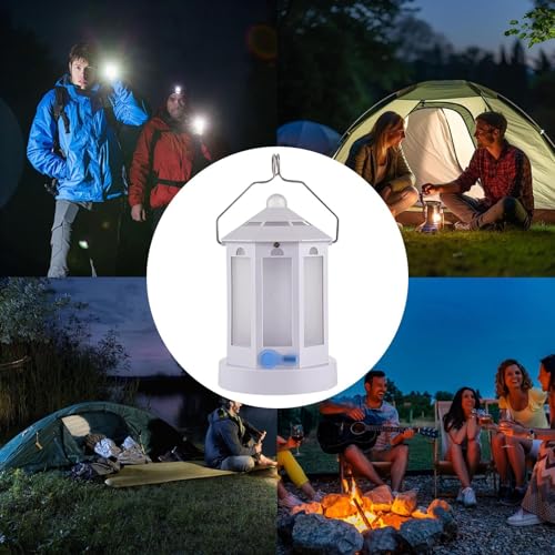 Equipo al aire libre para correr y acampada con linterna recargable portátil 4