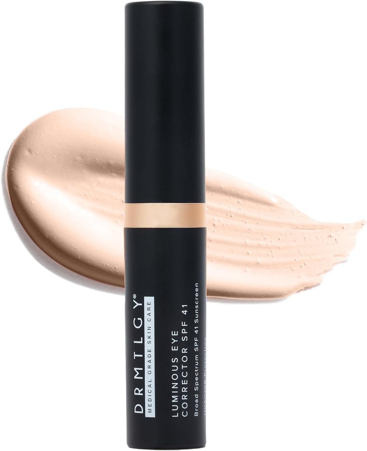 DRMTLGY Luminous Eye Corrector SPF 41, Under Eye Color Corrector for Dark Circles, Anti-Aging Tinted Eye Cream, Hydrating Eye Serum with Peach Undertone (Fair) DRMTLGY Luminous Eye Corrector SPF 41, Under Eye Color Corrector for Dark Circles, Anti-Aging Tinted Eye Cream, Hydrating Eye Serum with Peach Undertone (Fair)