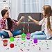 Gamie Hanging Monkeys Game - 3 Barrels with 30 Monkeys Each - Fun Games for Family Game Night - Indoor Games for Kids and Adults - Develops Fine Motor Skills - Retro Party Games for Ages 3 and Up