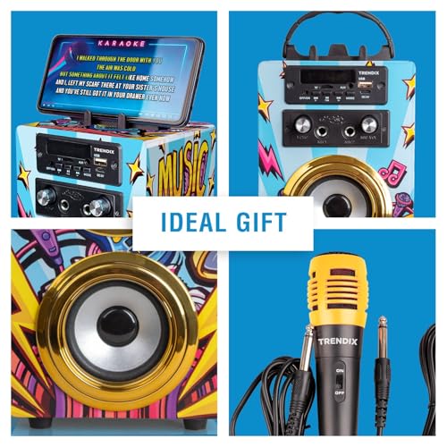 Trendix - Karaoke Machine Kids Golden Star, Music Star - Image 2