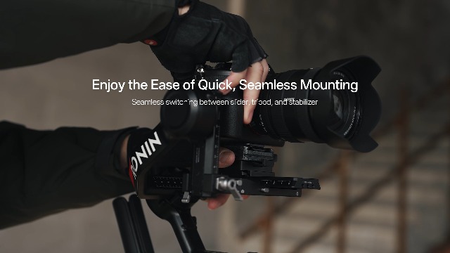 Shoulder Strap Quick Release Clamp & Plate