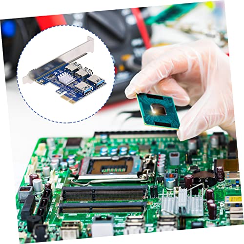Carte extension PCI Express USB avec 3 adaptateurs PCI-E stables - 2