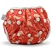 Eco-Friendly Reusable Baby Swim Diapers (Sizes N-5) - Adjustable, Easy-Wash Nageuret Reusable Swim Diaper Boys & Girls - Soft, Breathable, Waterproof Swim Wear for Baby & Newborn! (Flamingos)