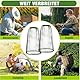 KASURE 6 Pack Head Net Face Mesh Head Cover, Moskitonetz Kopf, Hut Mit Moskitonetz für Outdoor Lovers, Kopfnetz Gesicht Mesh Kopf Abdeckung für Anti mücke Biene Bug