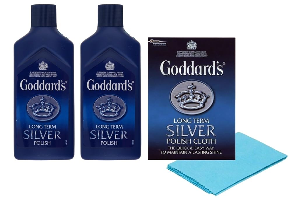 Goddard Long Term Silver Cleaner & Polish and Polishing Cloth