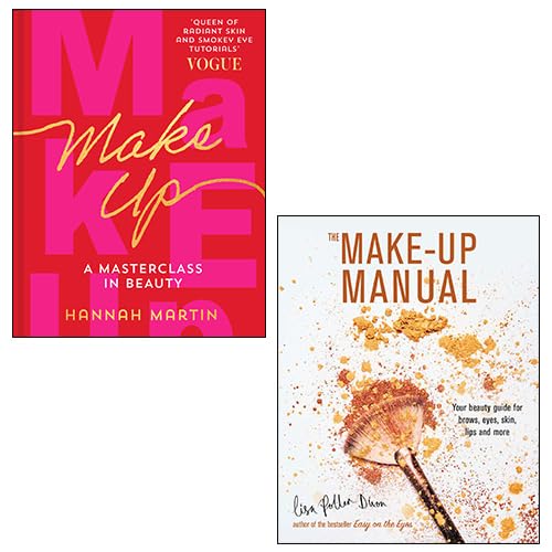 Makeup By Hannah Martin, The Make-up Manual By Lisa Potter-Dixon 2 Books Collection Set