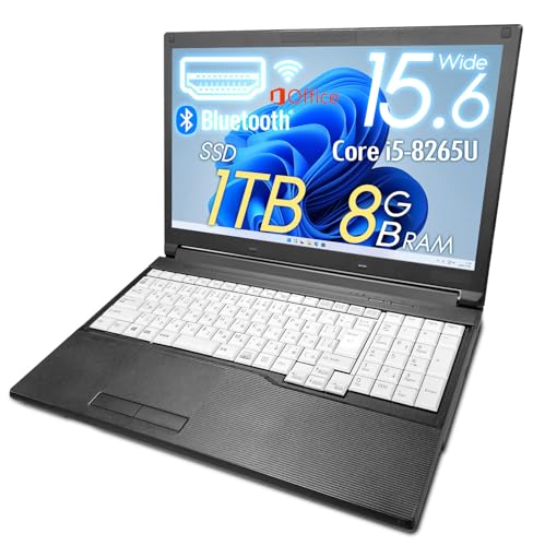 �y�����ςݕi�z�m�[�gPC LIFEBOOK�V���[�Y/15.6�^/�e���L�[/Win11 Pro/��8���� Core i5-8265U/SSD1TB/������8GB/HDMI/Wi-Fi/Bluetooth/MS Office H&B 2019